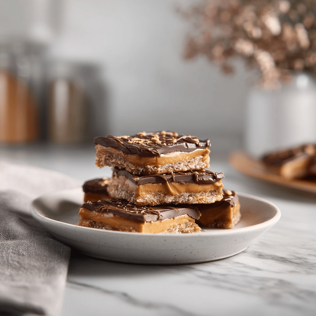 Peanut Butter Chocolate Bars Recipe