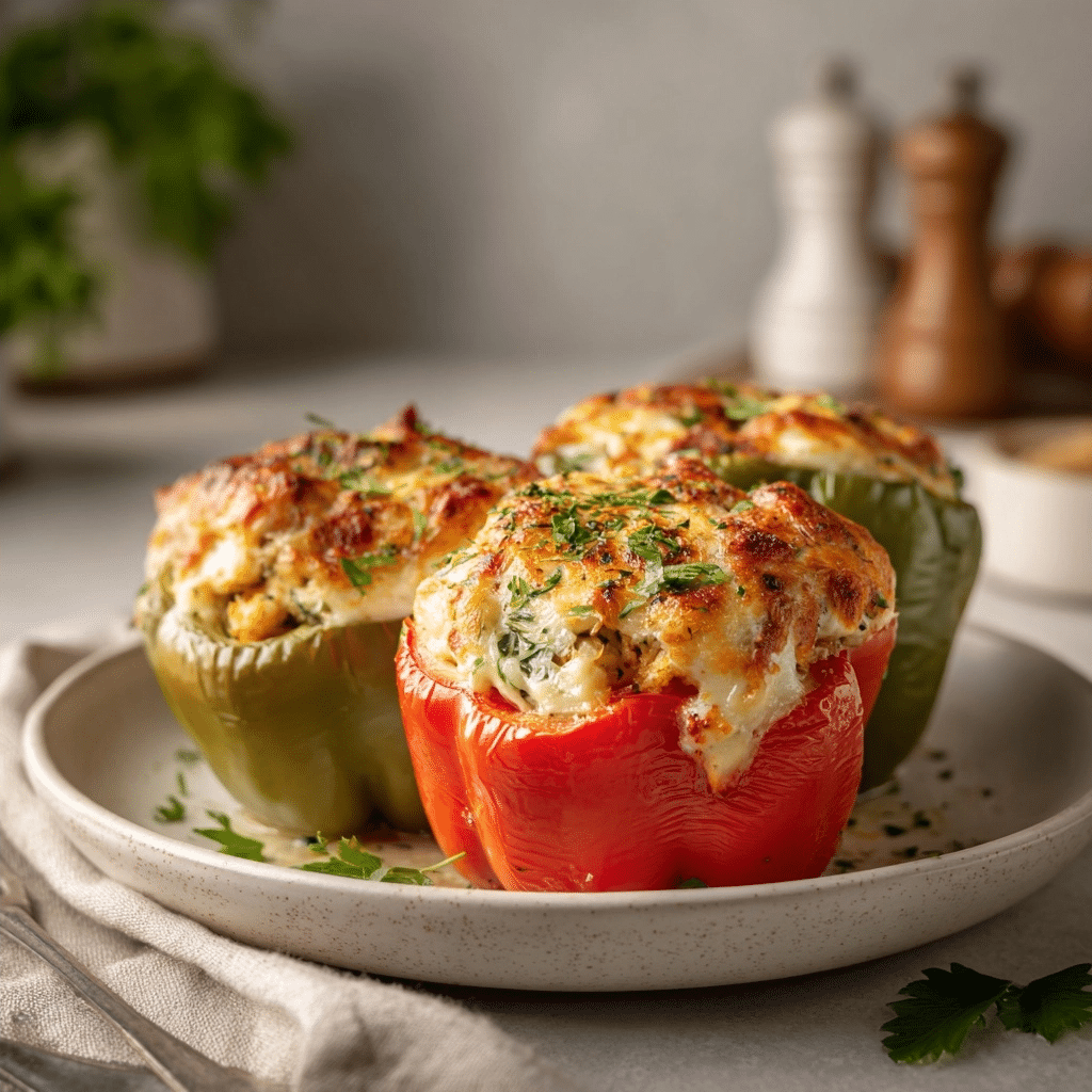 Chicken Stuffed Bell Peppers Recipe