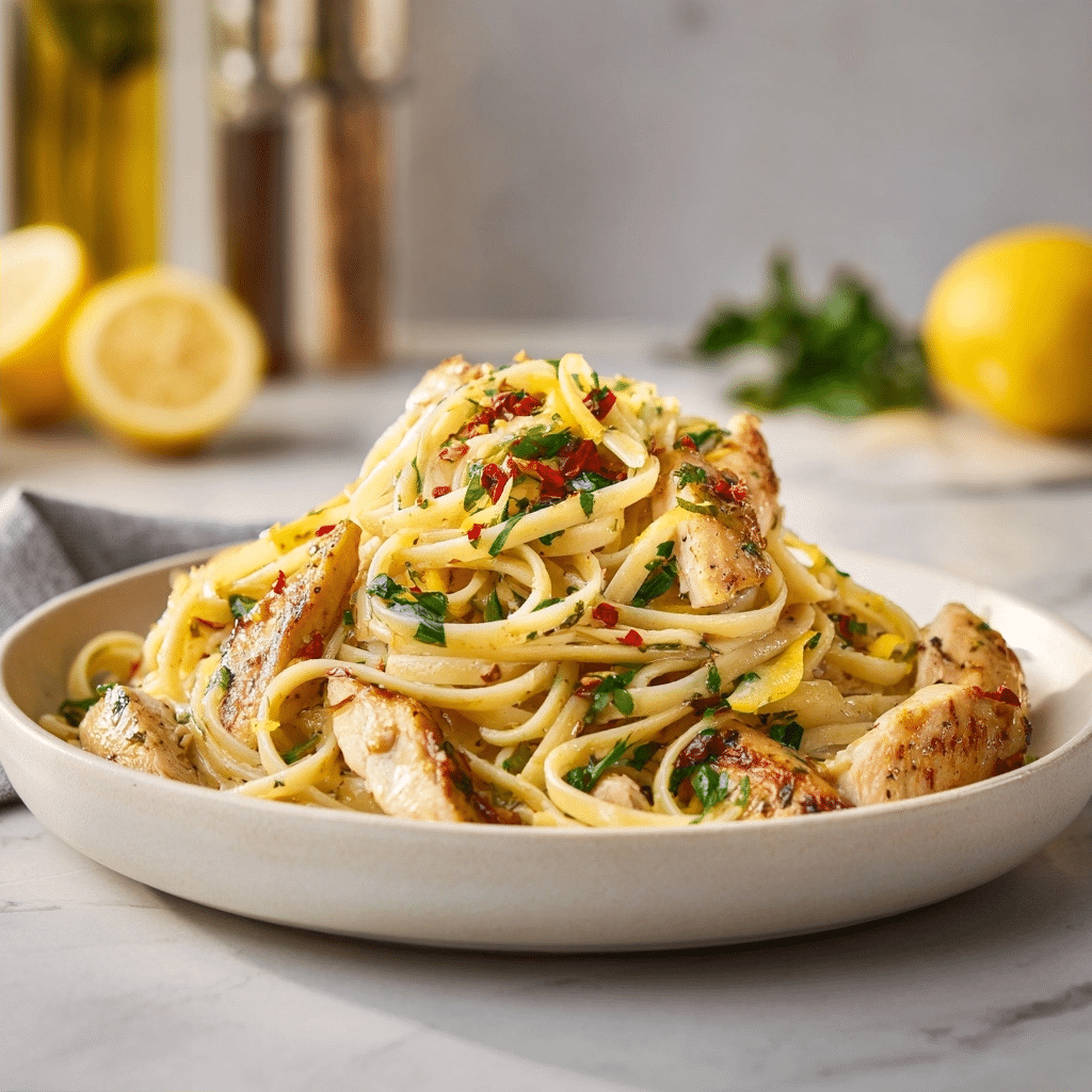 Lemon Chicken Pasta: The Ultimate Creamy Mediterranean Recipe