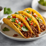 Ground Beef Tacos: Professional Weeknight Recipe