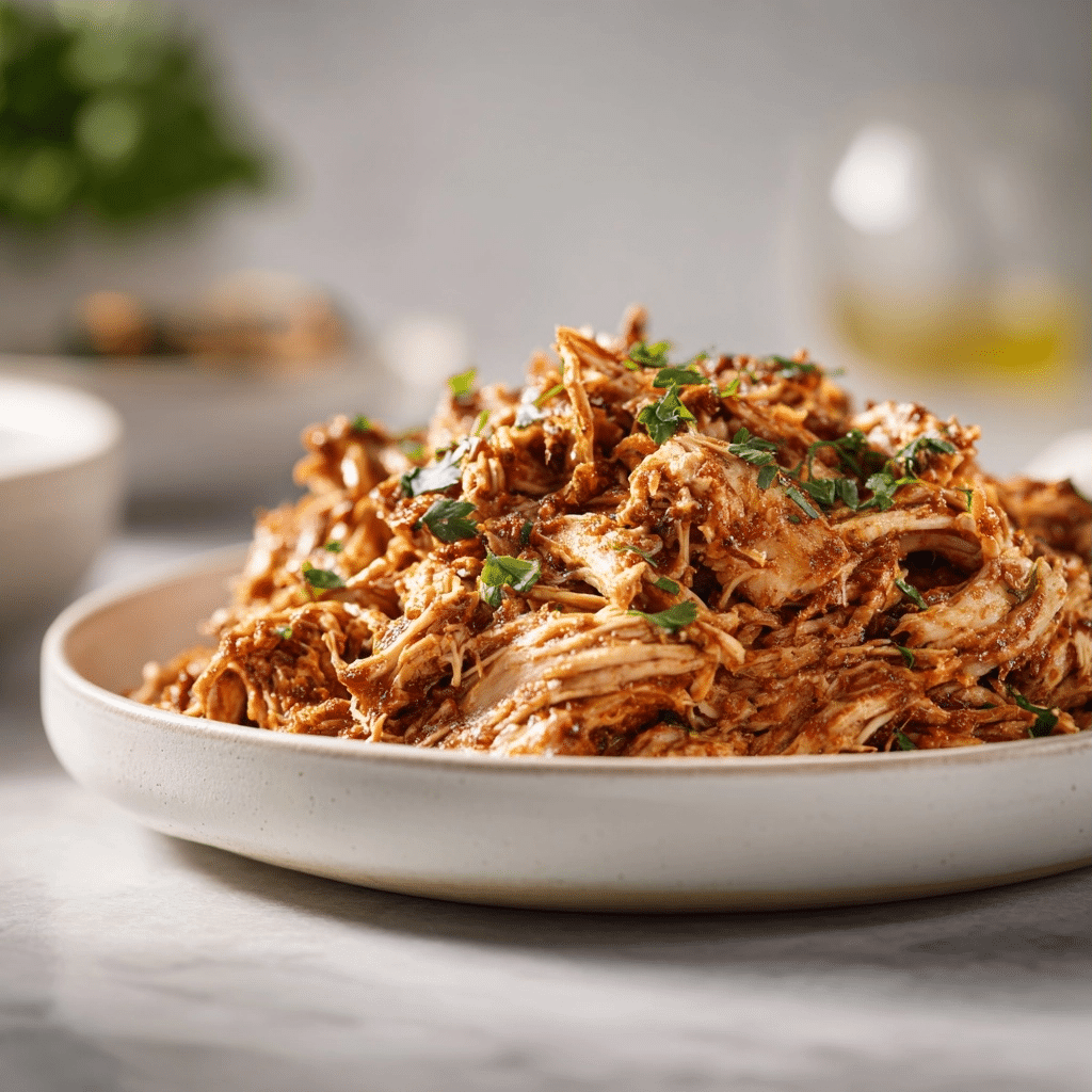 Slow Cooker Pulled Chicken