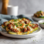 Easy Ground Beef Zucchini Boats: Healthy Low-Carb Recipe