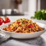 Ground Beef Orzo with Tomato Cream Sauce Recipe 3 Ground Beef Orzo with Tomato Cream Sauce Recipe