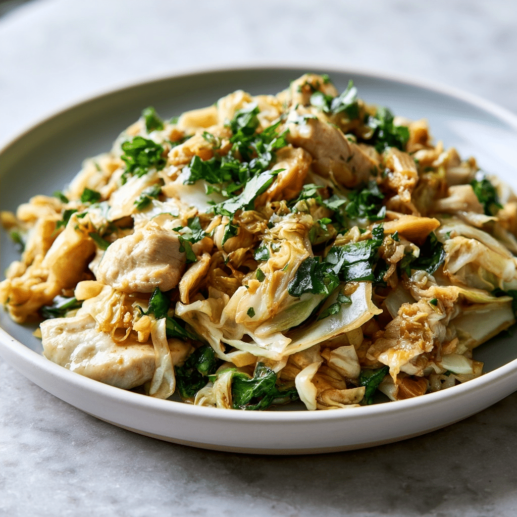 Healthy Chicken Cabbage Stir-Fry: Quick Weeknight Dinner