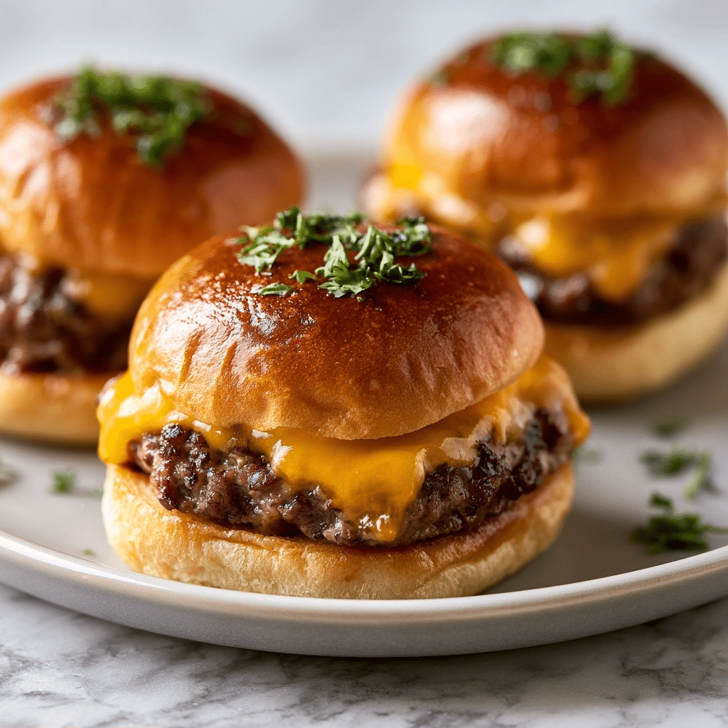 Easy Juicy Cheeseburger Sliders: The Perfect Party Favorite