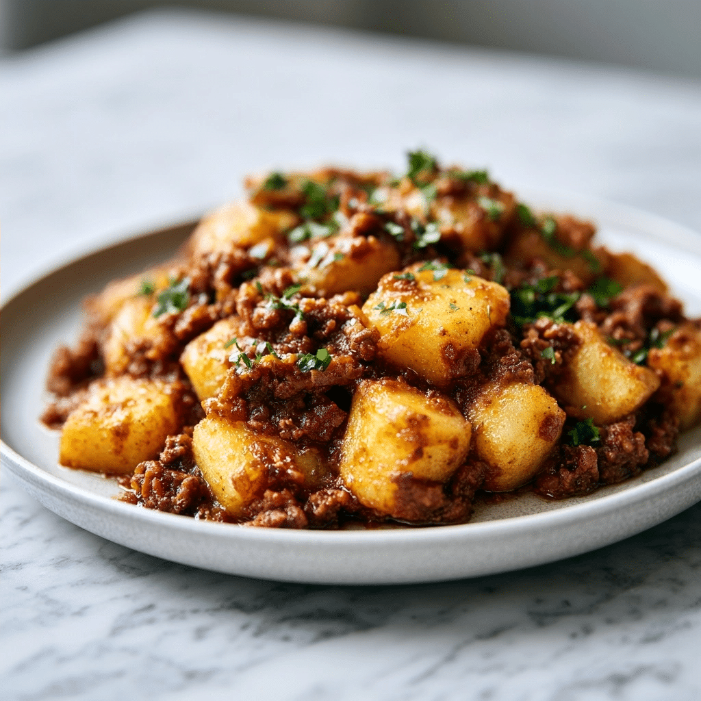Easy Sloppy Joe Potato Skillet: Perfect One-Pan Dinner 4 Easy Sloppy Joe Potato Skillet: Perfect One-Pan Dinner