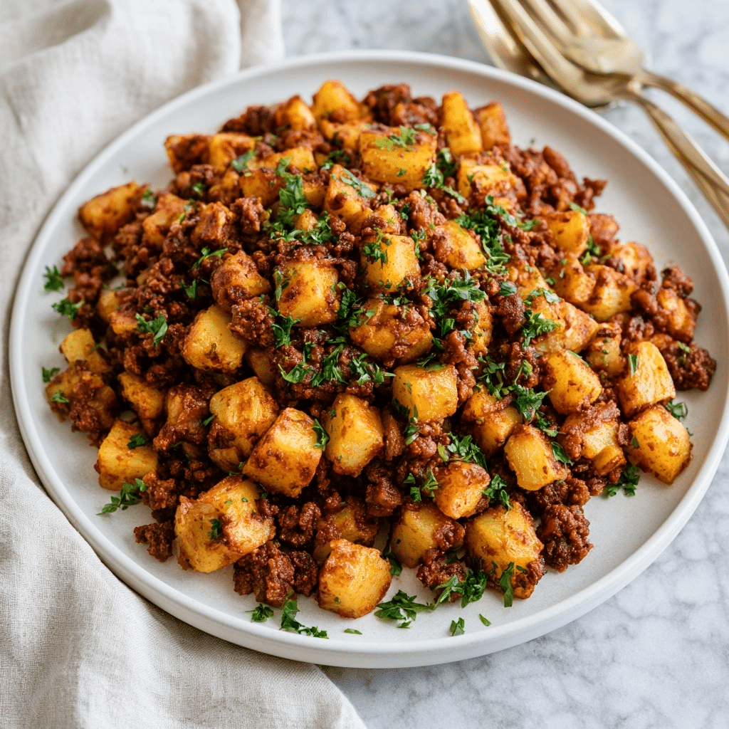Easy Sloppy Joe Potato Skillet: Perfect One-Pan Dinner 5 image 1781399675039