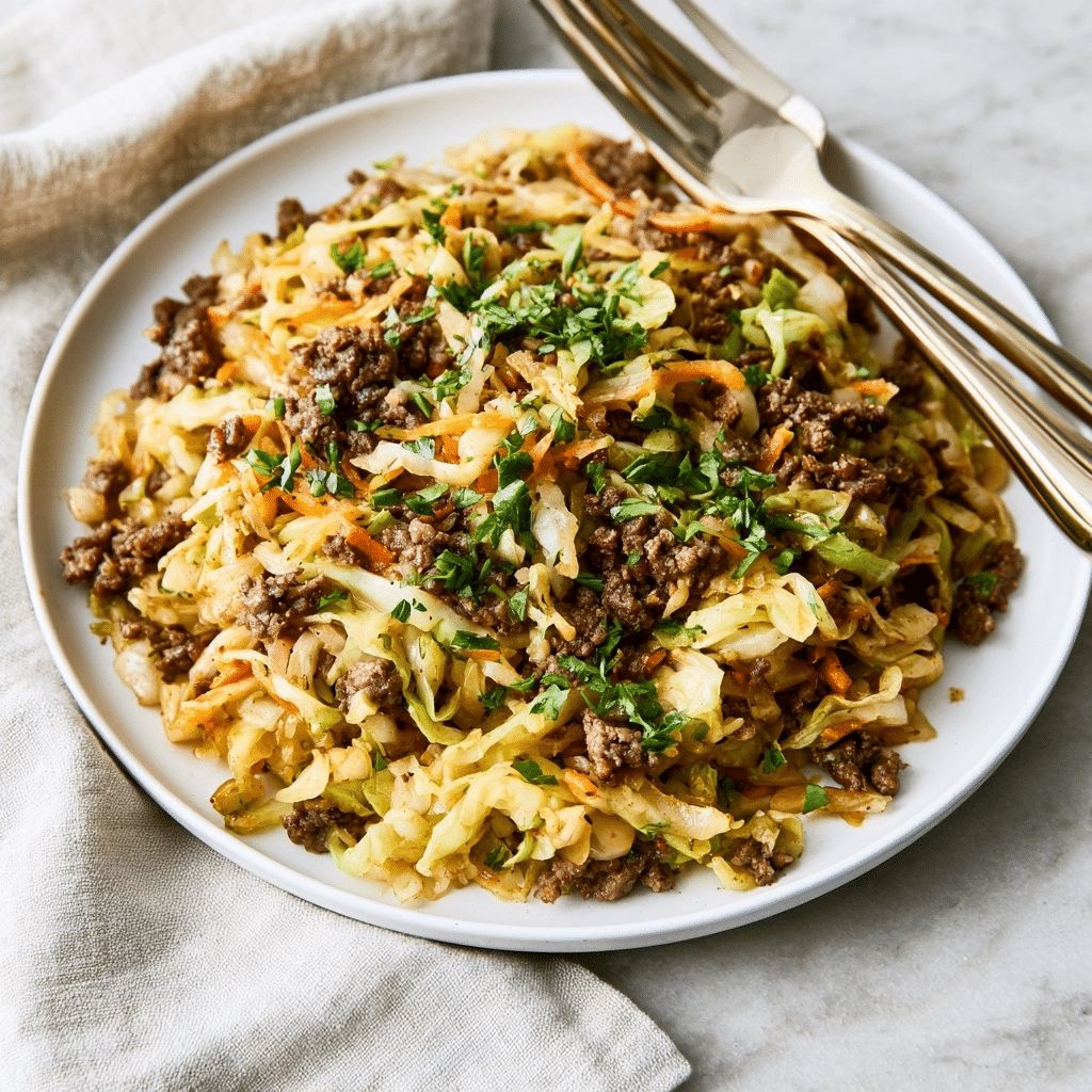 Quick Mongolian Ground Beef Cabbage: Healthy 20-Minute Meal 5 image 1781399694426