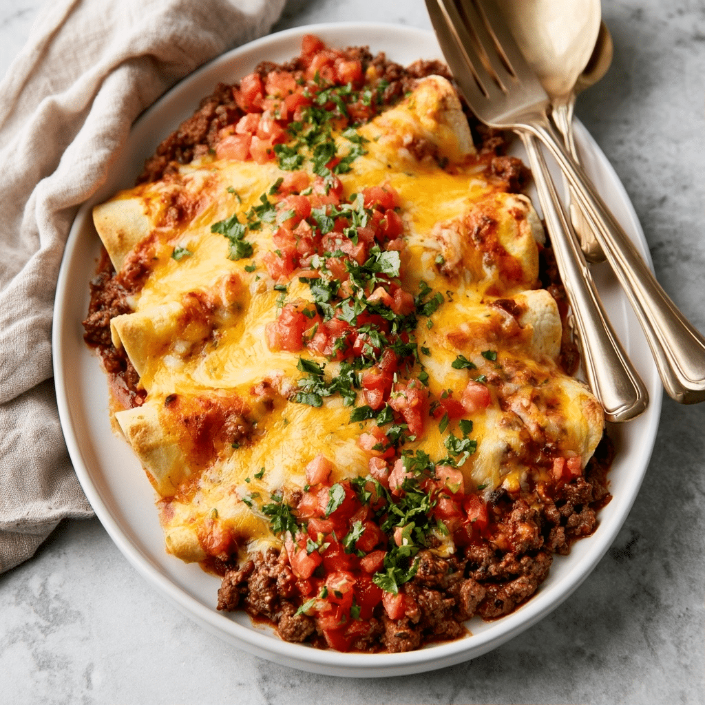 Best Ground Beef Enchiladas: Easy Family Dinner 5 image 1781399725799