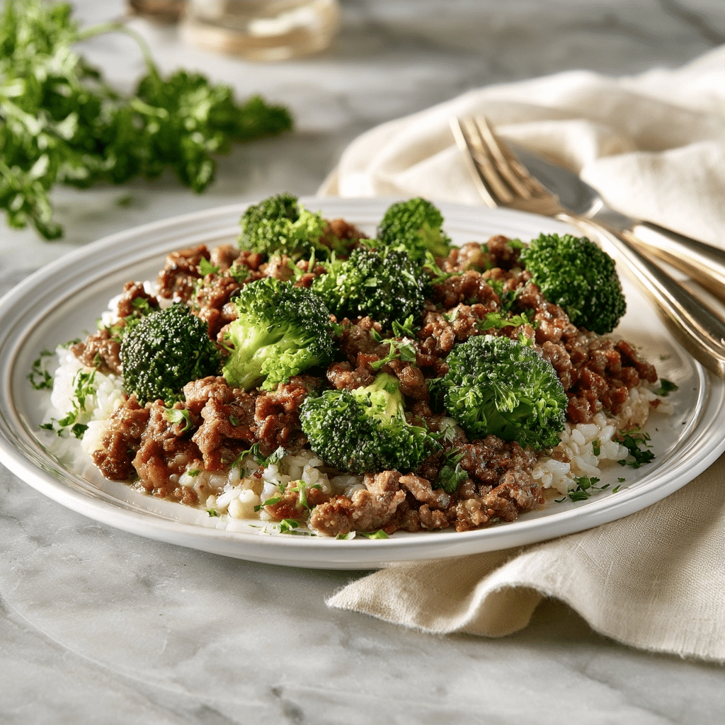 Easy Ground Beef And Broccoli: The Perfect 20-Minute Meal 5 image 1781544862381