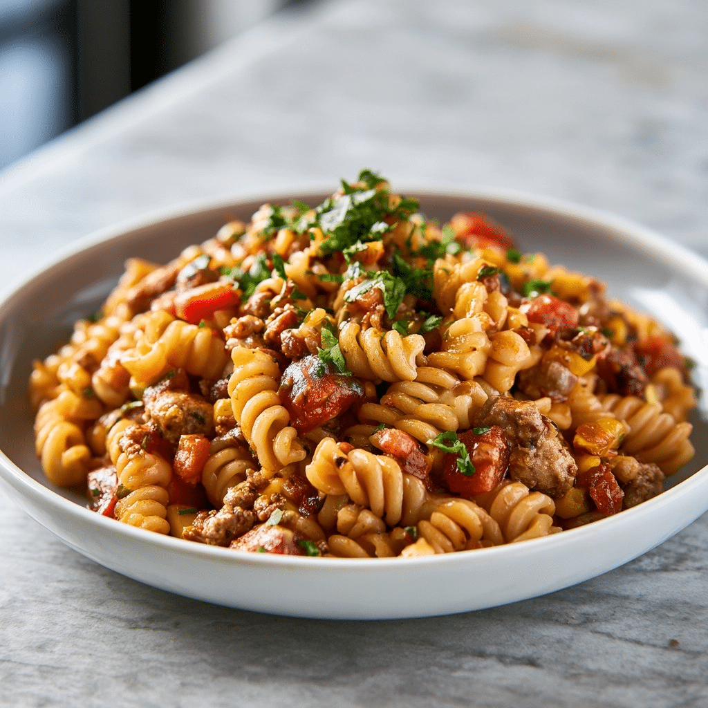 Easy High Protein Taco Pasta: A One-Pot Weeknight Marvel