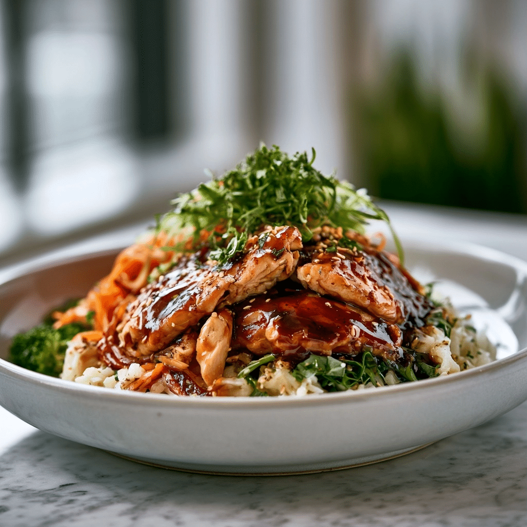 Healthy Sticky Chicken Bowls: Quick Meal Prep Recipe 4 Healthy Sticky Chicken Bowls: Quick Meal Prep Recipe