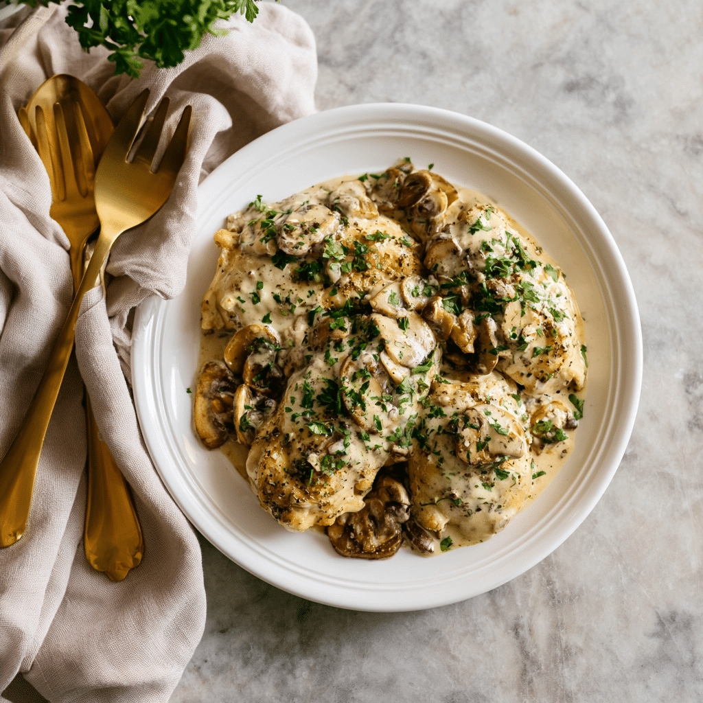 Creamy Creamy Garlic Mushroom Chicken: The Perfect Weeknight Dinner 5 image 1781661170973