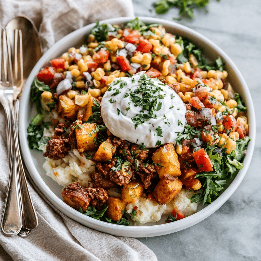Loaded Potato Taco Bowl 5 image 1781661271829
