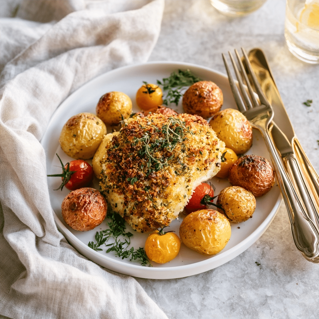 Crispy Parmesan Crusted Chicken Sheet Pan: Perfect Weeknight Meal 5 image 1781818292856