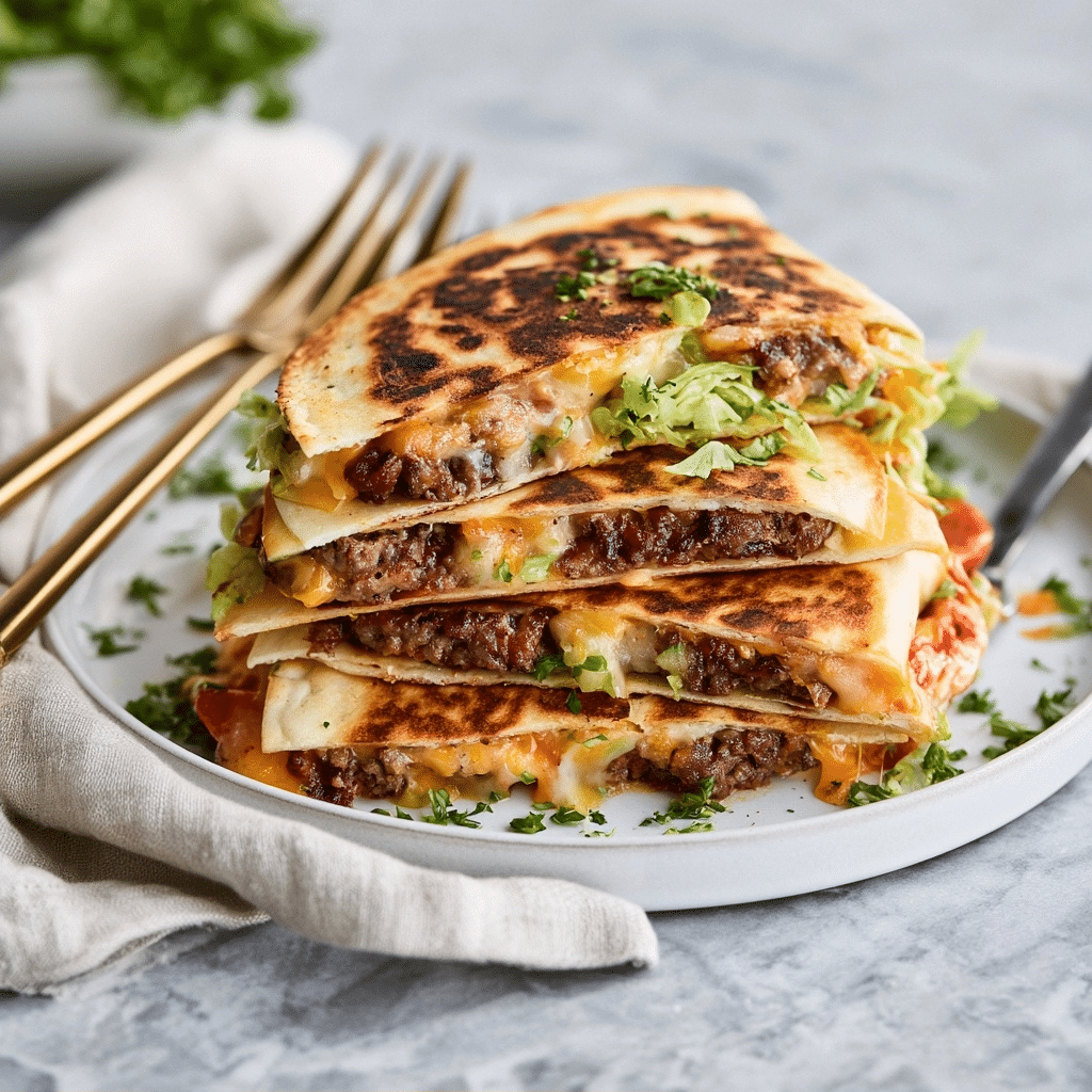 Crispy Smashburger Quesadillas: The Best Mashup Recipe 5 image 1781818543060