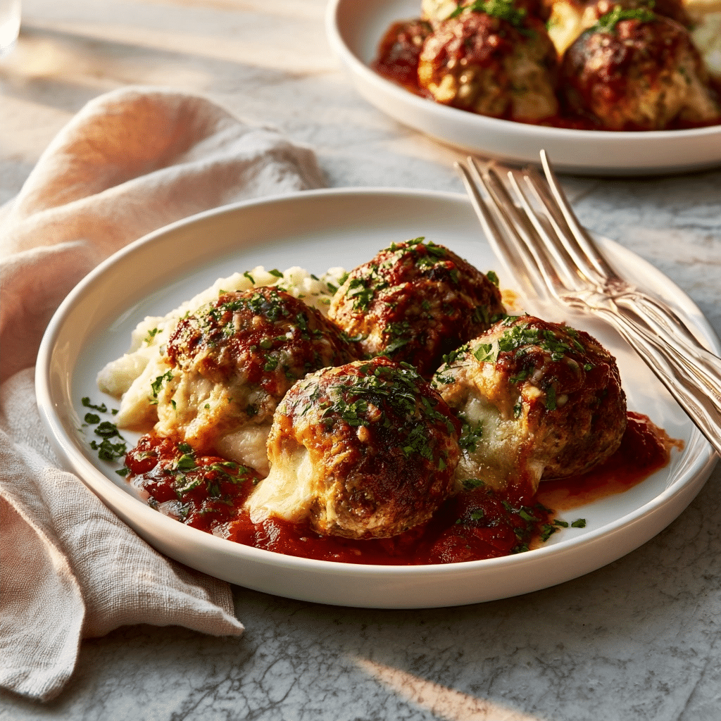 Best Mozzarella Stuffed Meatballs: Homemade Italian Recipe 5 image 1781831609770