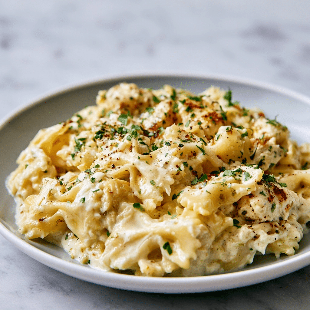 Creamy Mozzarella Garlic Butter Chicken Bowties: Perfect Dinner 4 Creamy Mozzarella Garlic Butter Chicken Bowties: Perfect Dinner