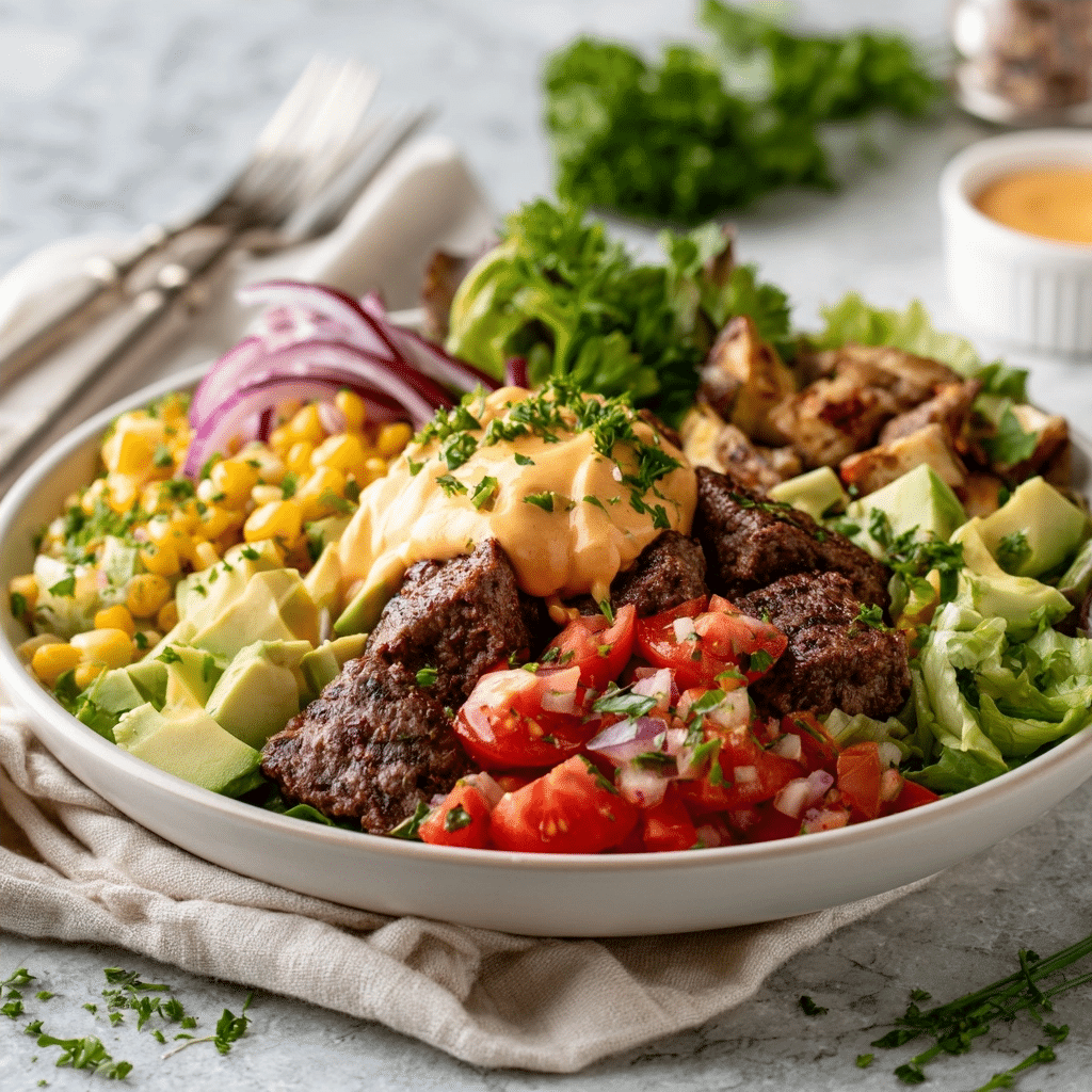 Best Smash Burger Bowl: A Crispy Low-Carb Alternative 5 image 1781920309047