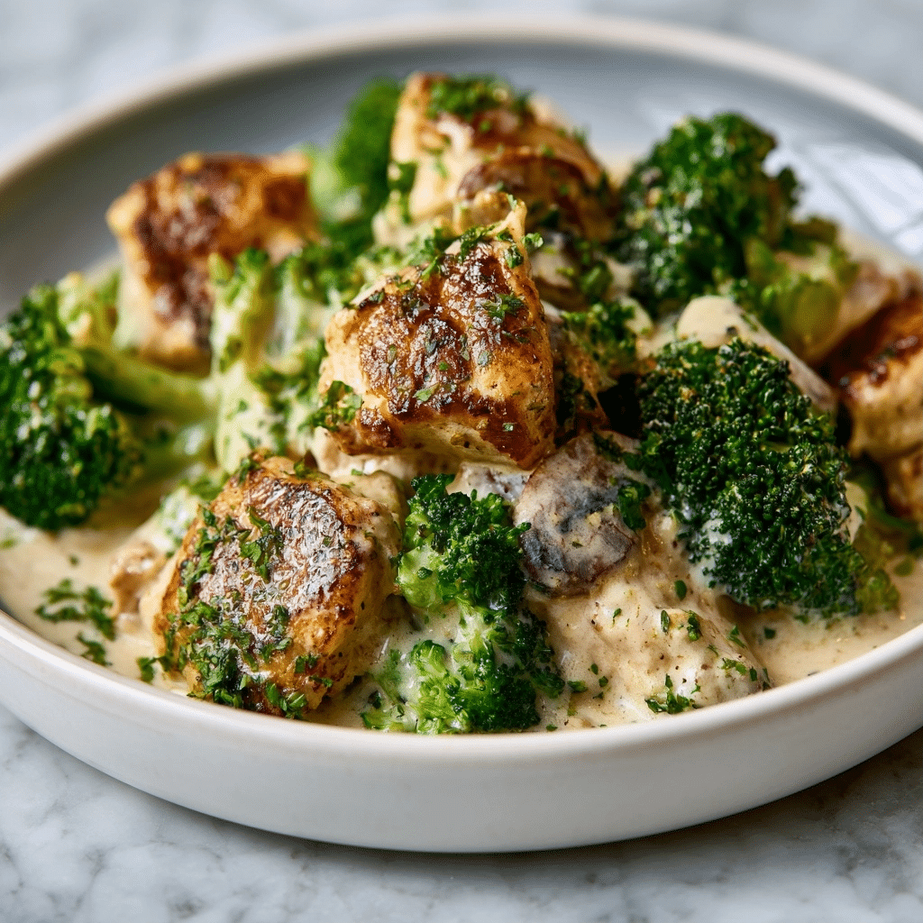 Creamy Chicken and Broccoli Skillet: Easy One-Pan Dinner 4 Creamy Chicken and Broccoli Skillet: Easy One-Pan Dinner