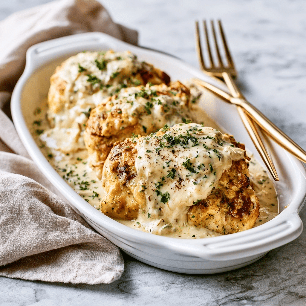 Creamy Baked Caesar Chicken with Creamy Parmesan Sauce 5 image 1782255297380