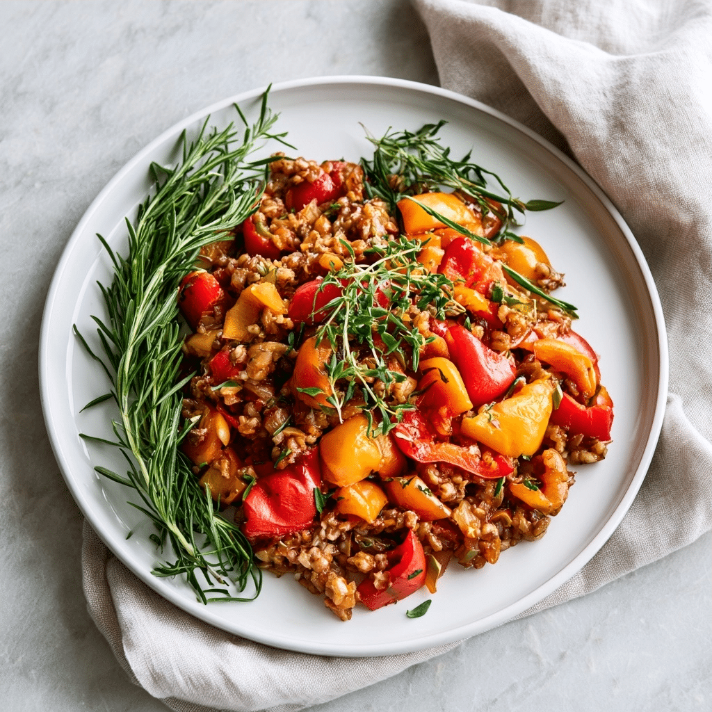 Easy Deconstructed Stuffed Peppers: A Quick Skillet Meal 5 image 1782429154199