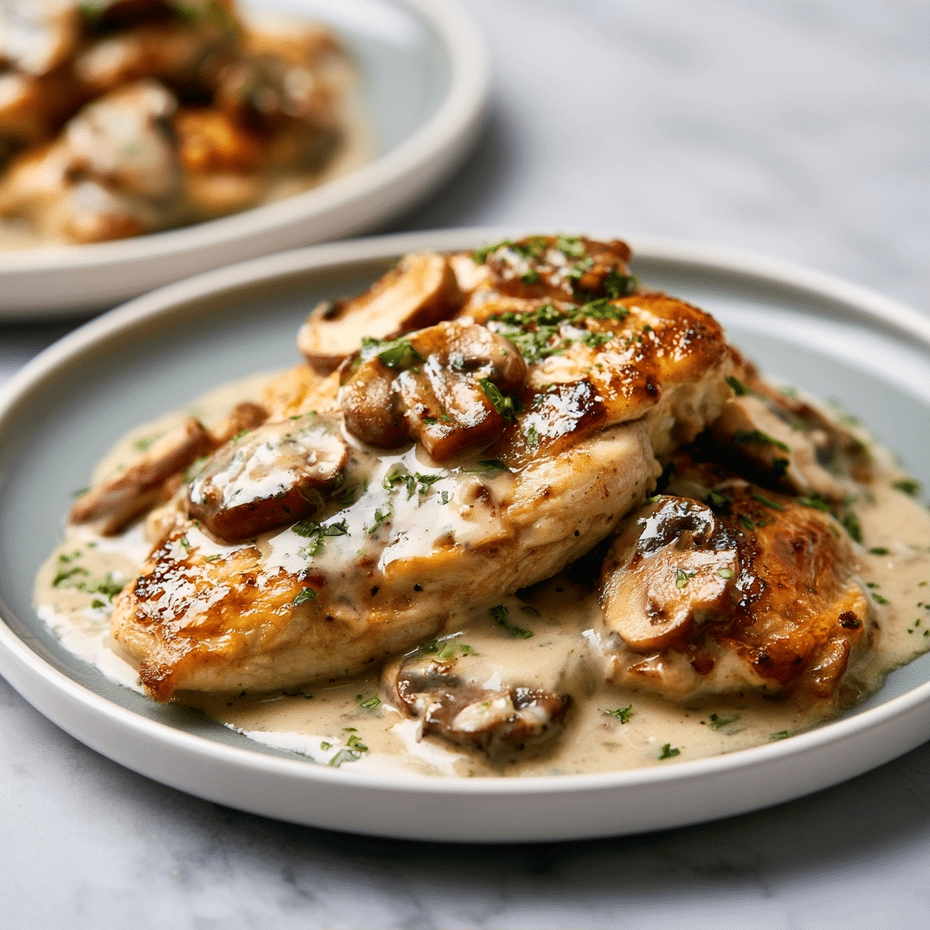 Perfect Creamy Mushroom Chicken: Easy & Delicious 4 Perfect Creamy Mushroom Chicken: Easy & Delicious