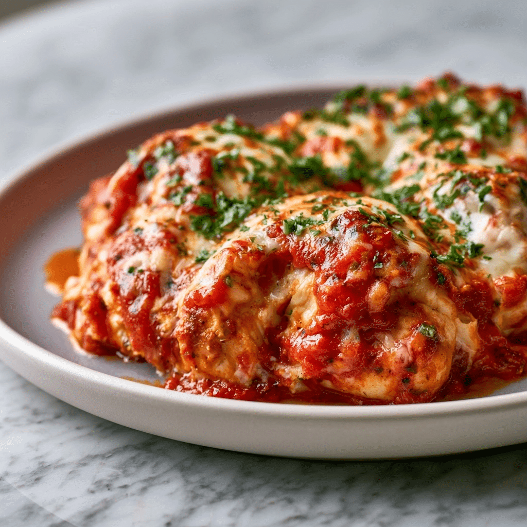 Easy Cheesy High Protein Chicken Parmesan Casserole: Perfect Dinner 4 Easy Cheesy High Protein Chicken Parmesan Casserole: Perfect Dinner
