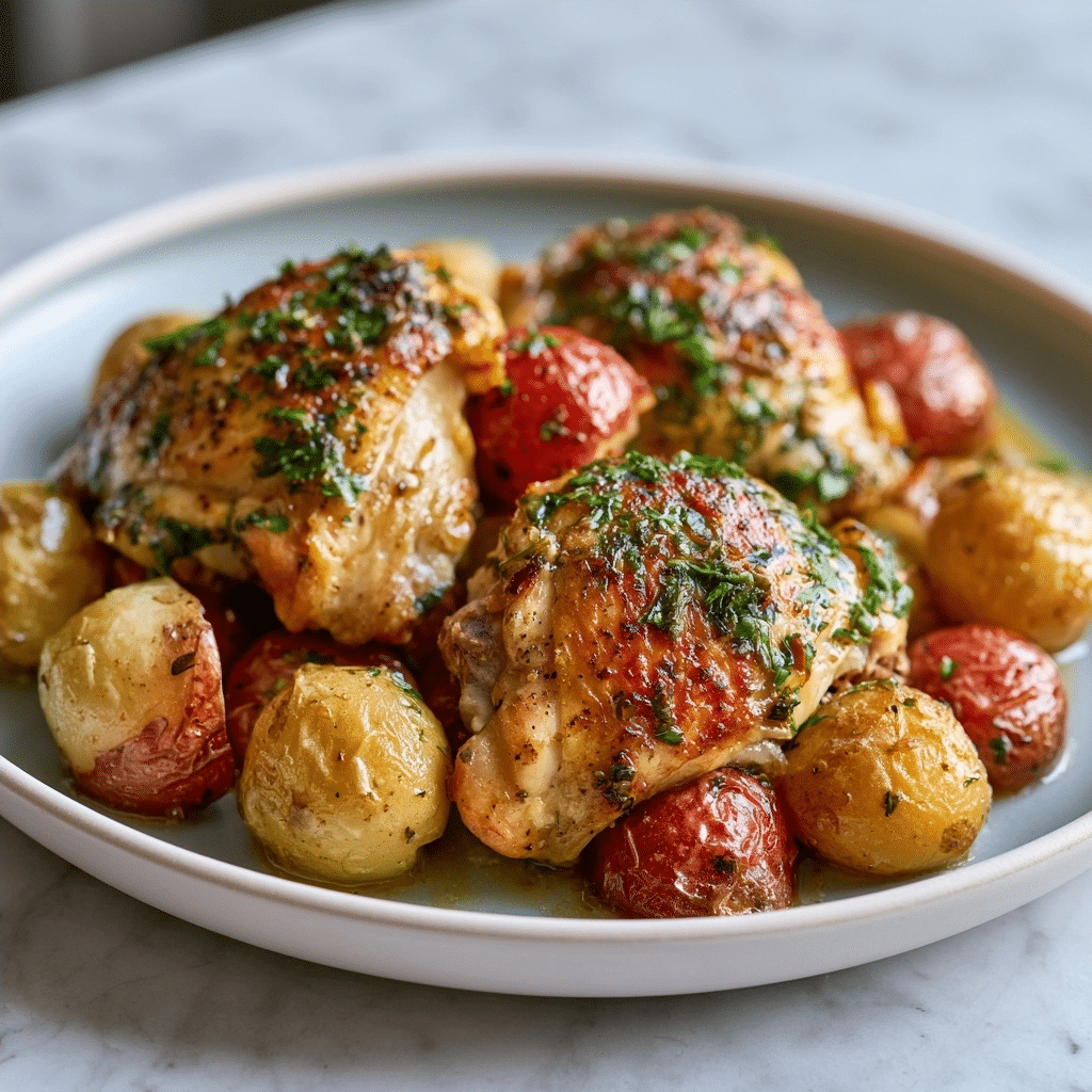 Perfect Sheet Pan Chicken and Potatoes: Easy Dinner Recipe 4 Perfect Sheet Pan Chicken and Potatoes: Easy Dinner Recipe