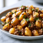 Easy Mexican Ground Beef and Potato Skillet: A Quick Dinner