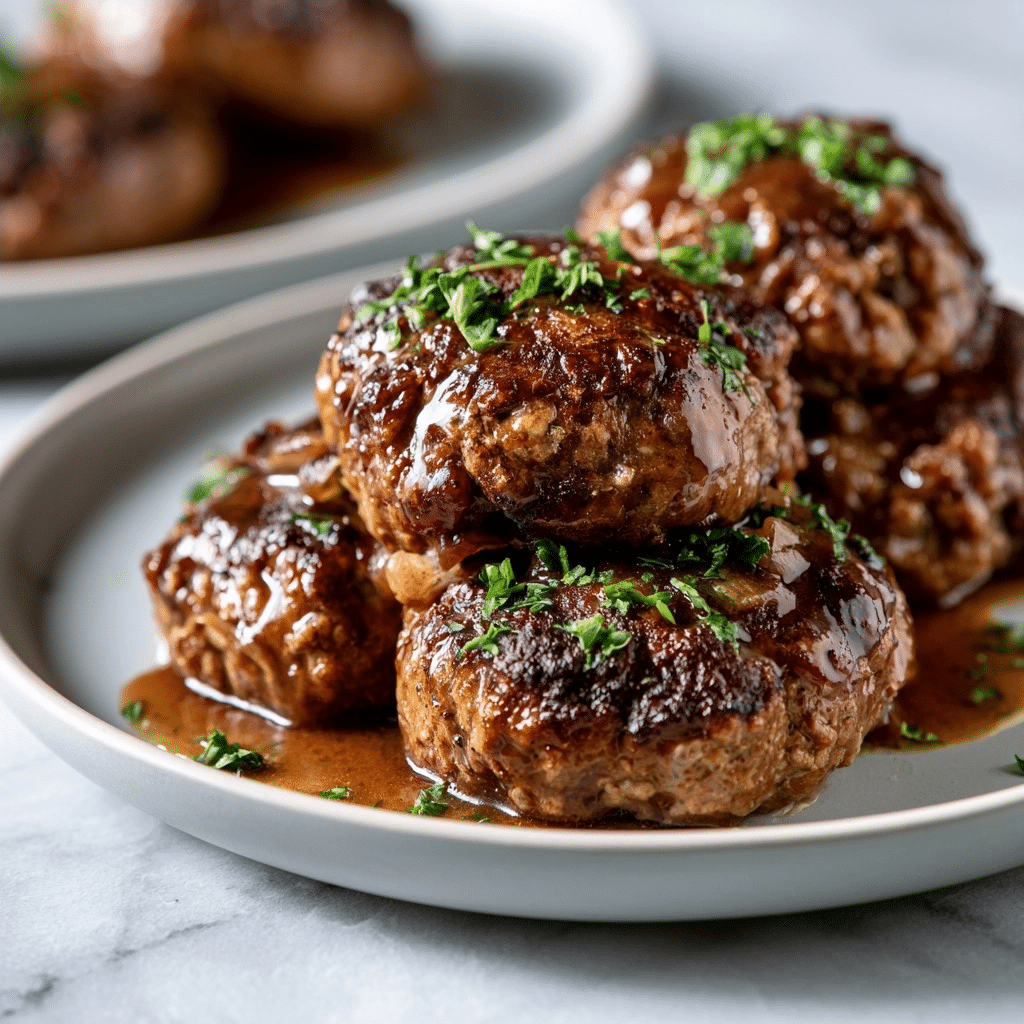 Simple Salisbury Steak: A Quick and Savory Home Cooking Win 4 Simple Salisbury Steak: A Quick and Savory Home Cooking Win