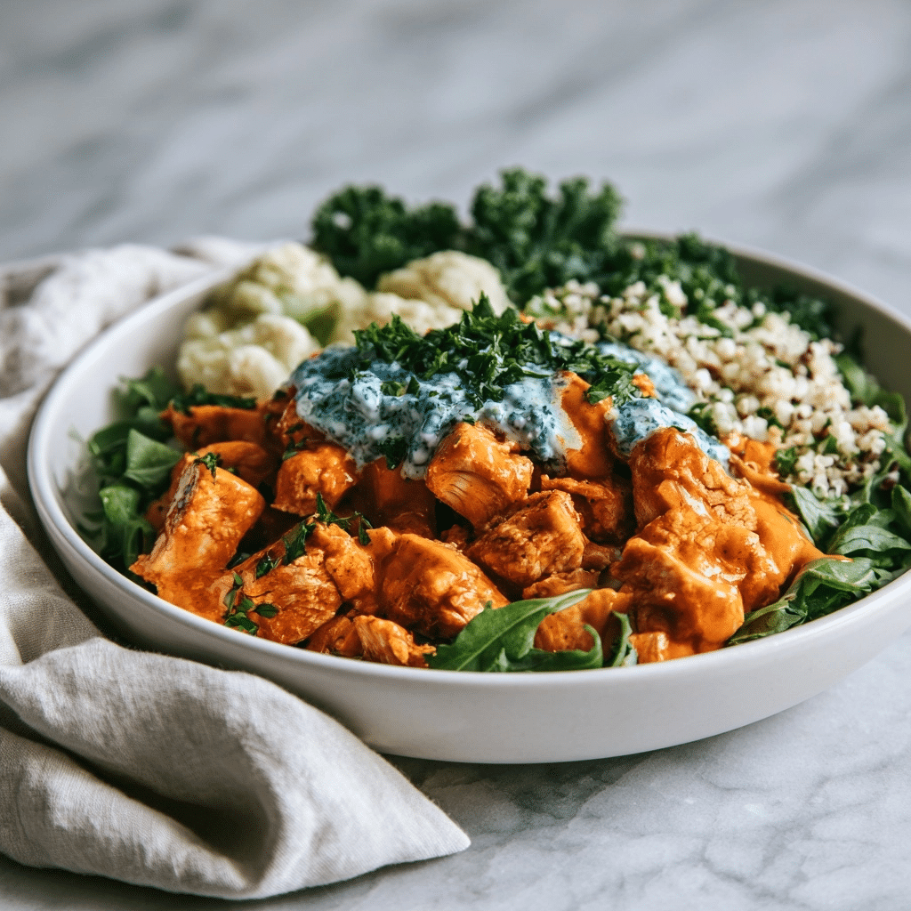 Perfect Buffalo Chicken Bowl: A Healthy Weeknight Dinner 5 image 1782589061258