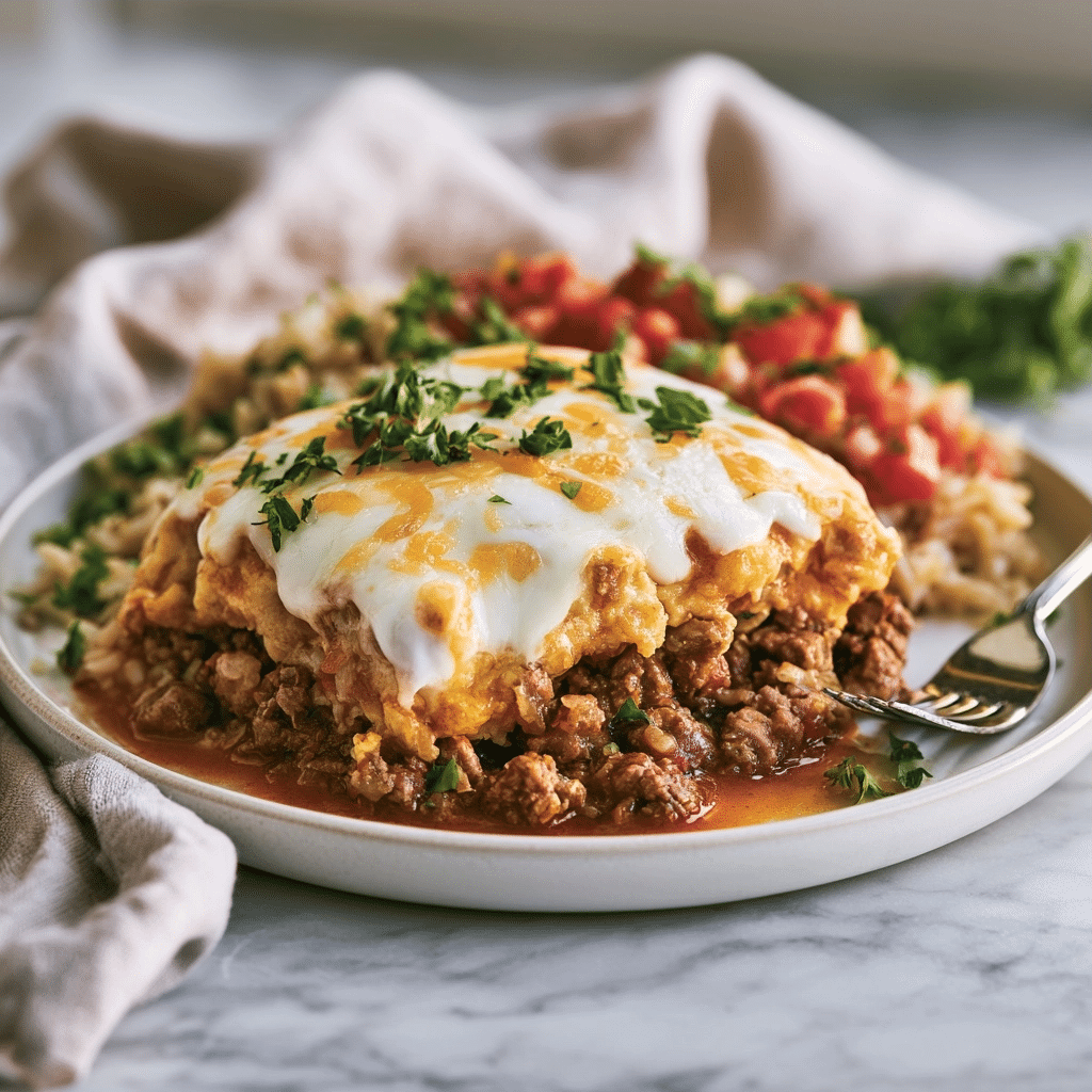 Easy Beef Enchilada Casserole with Rice: A Flavorful Meal 5 image 1782589562529