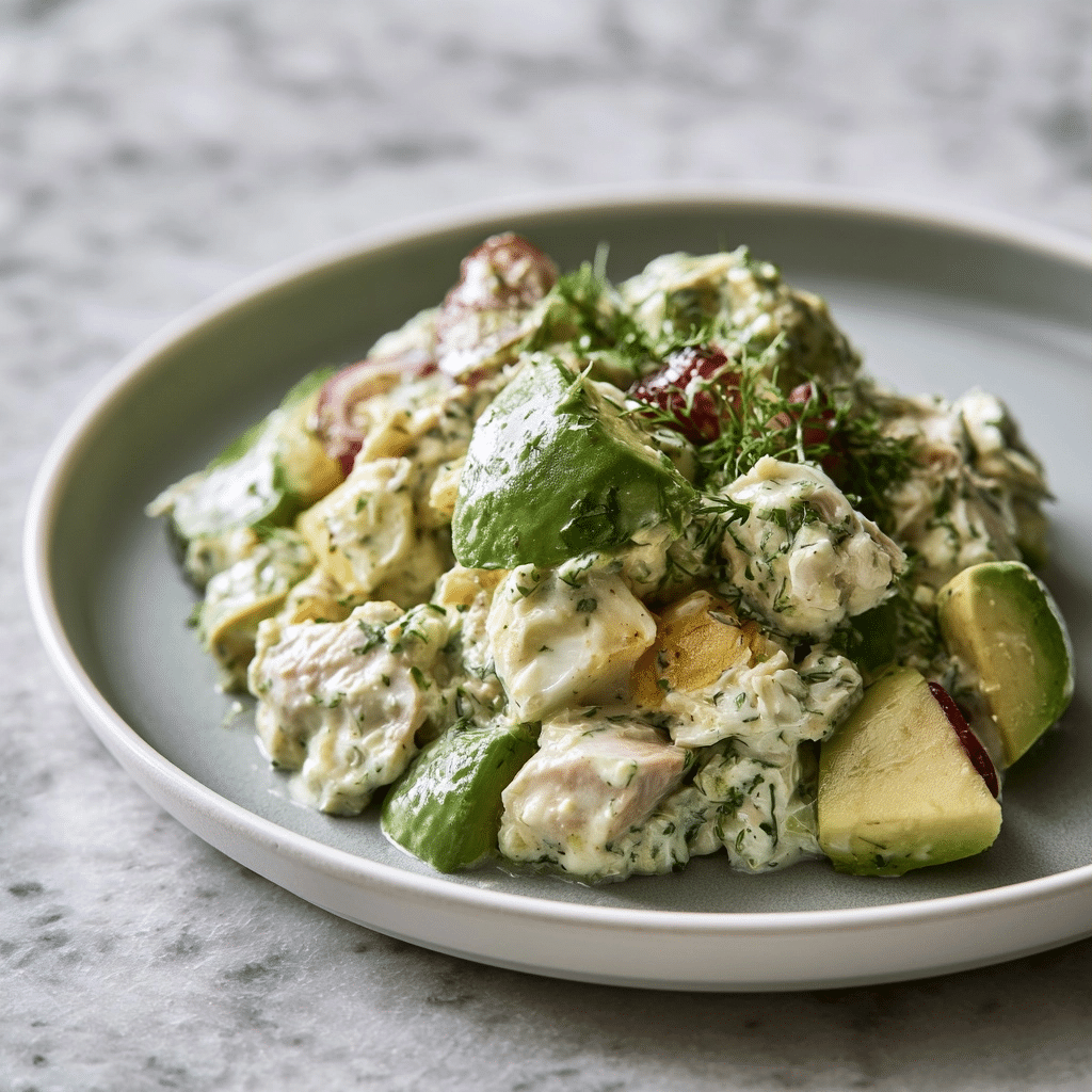 Healthy Avocado Chicken Salad: A Simple Nutritious Recipe 4 Healthy Avocado Chicken Salad: A Simple Nutritious Recipe