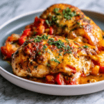 Easy Cheesy Fajita Baked Chicken: A Savory One-Pan Dinner 6 Easy Cheesy Fajita Baked Chicken: A Savory One-Pan Dinner