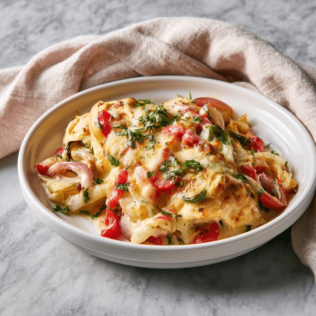 Easy Cheesy Fajita Baked Chicken: A Savory One-Pan Dinner 5 image 1782776602902
