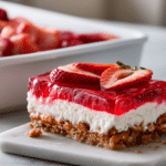 Irresistible Strawberry Pretzel Salad: A Layered Delight with Cream Cheese, Crushed Pretzel Crust, and Fresh Strawberries! 7 Irresistible Strawberry Pretzel Salad: A Layered Delight with Cream Cheese, Crushed Pretzel Crust, and Fresh Strawberries!