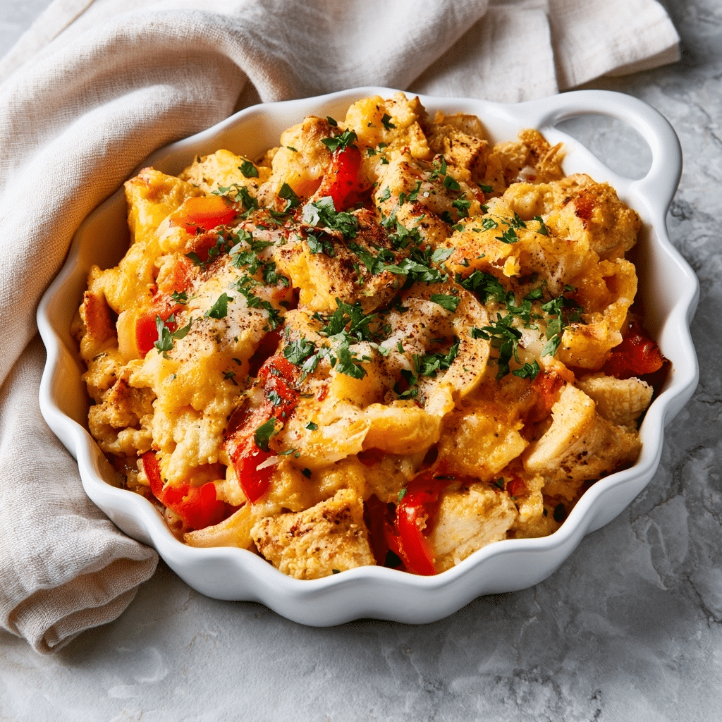 Delicious Chicken Fajita Casserole: A Simple One-Dish Meal 5 image 1782952996642