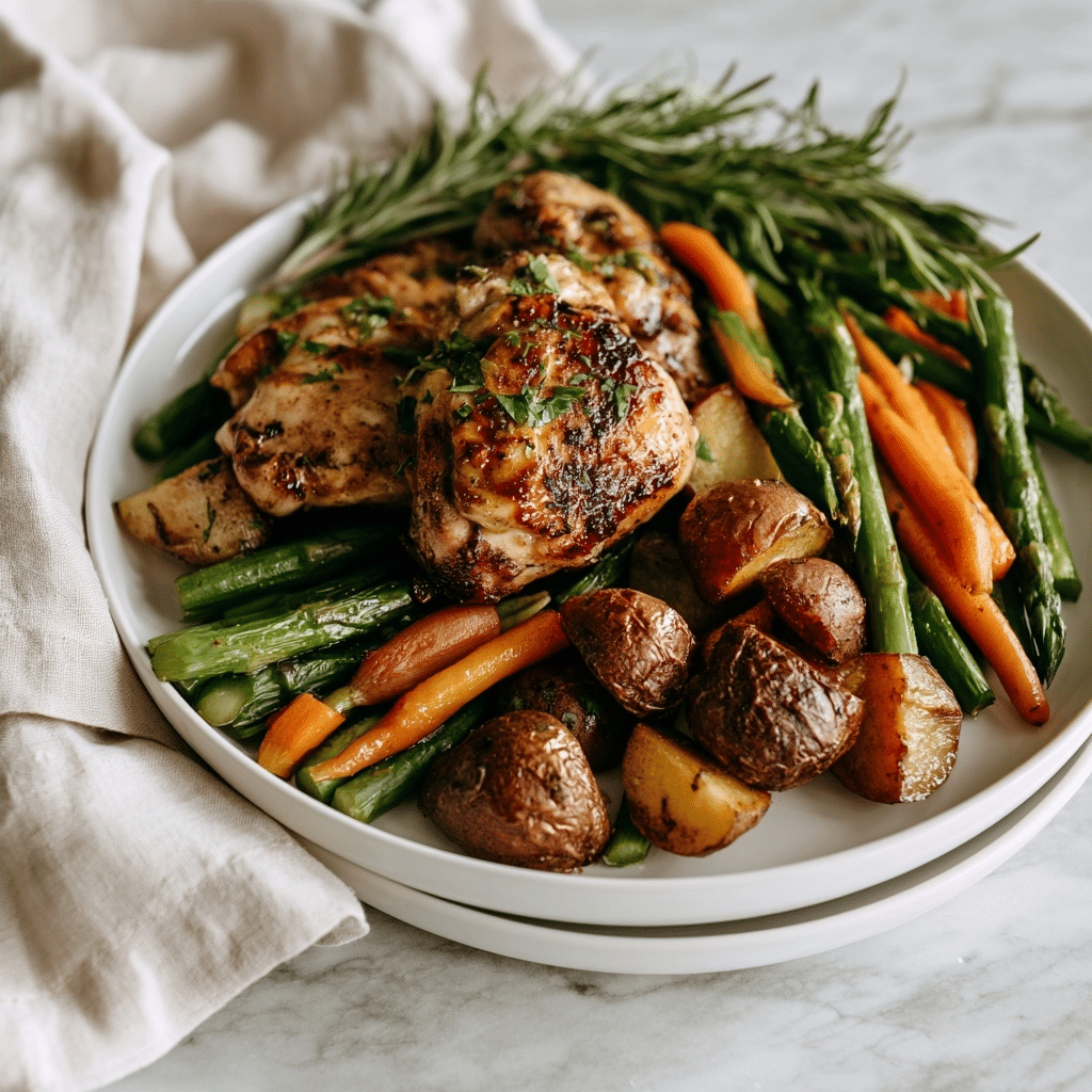 Perfect Balsamic Glazed Chicken and Veggies: Simple Dinner 5 image 1782953146121