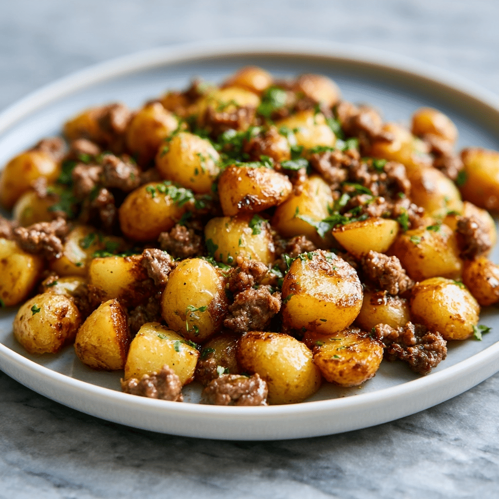 Simple One-Skillet Ground Beef and Potatoes: A Hearty Meal 4 Simple One-Skillet Ground Beef and Potatoes: A Hearty Meal