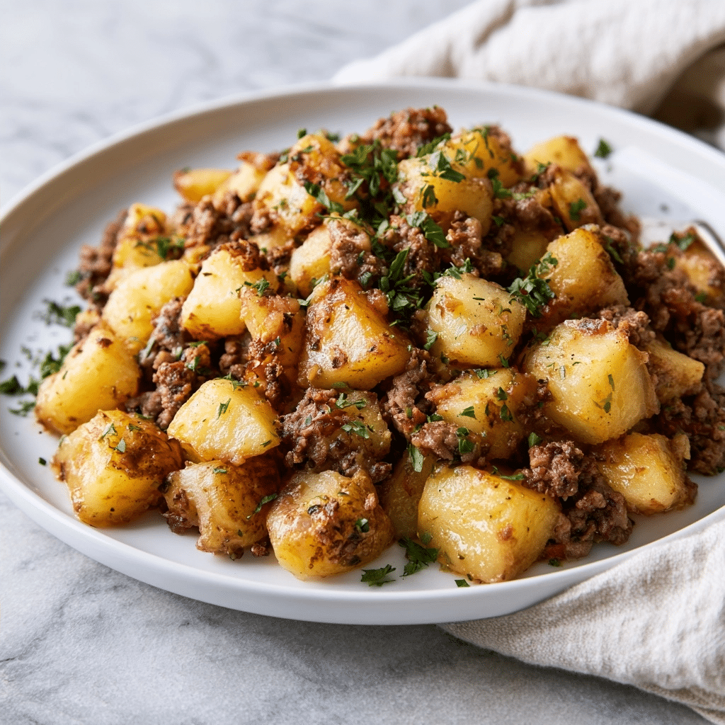 Simple One-Skillet Ground Beef and Potatoes: A Hearty Meal 5 image 1782953232990