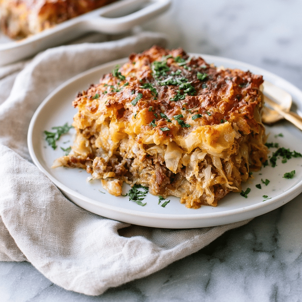 Easy Crispy Cabbage Burger Bake: A Healthy Dinner Hack 5 image 1783042066198