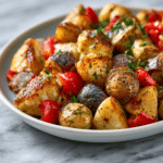 Easy Garlic Herb Roasted Potatoes and Veggies: Perfect Roast 6 Easy Garlic Herb Roasted Potatoes and Veggies: Perfect Roast