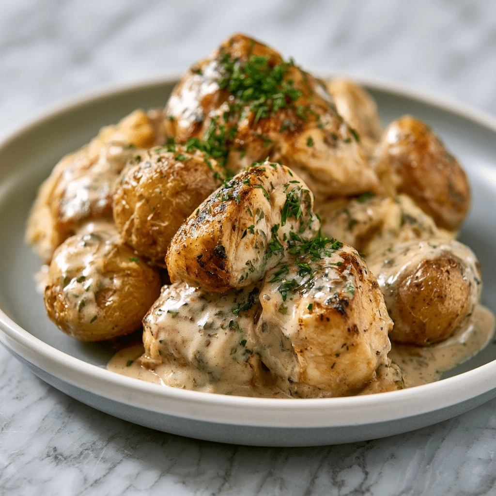 Creamy Herb Chicken & Potatoes: A Simple Homemade Delight 4 Creamy Herb Chicken & Potatoes: A Simple Homemade Delight