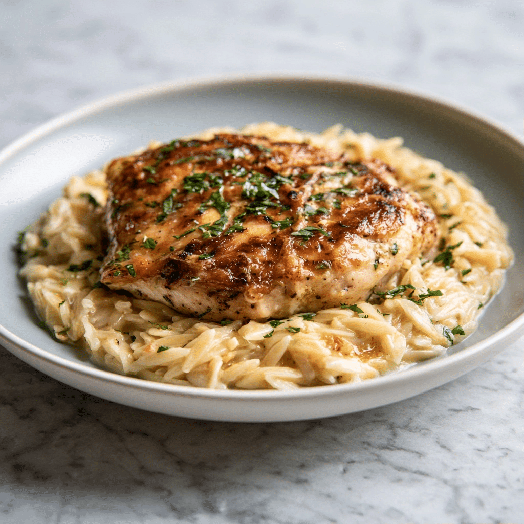 Perfect Parmesan Chicken Orzo: A Simple One-Pan Masterpiece 4 Perfect Parmesan Chicken Orzo: A Simple One-Pan Masterpiece