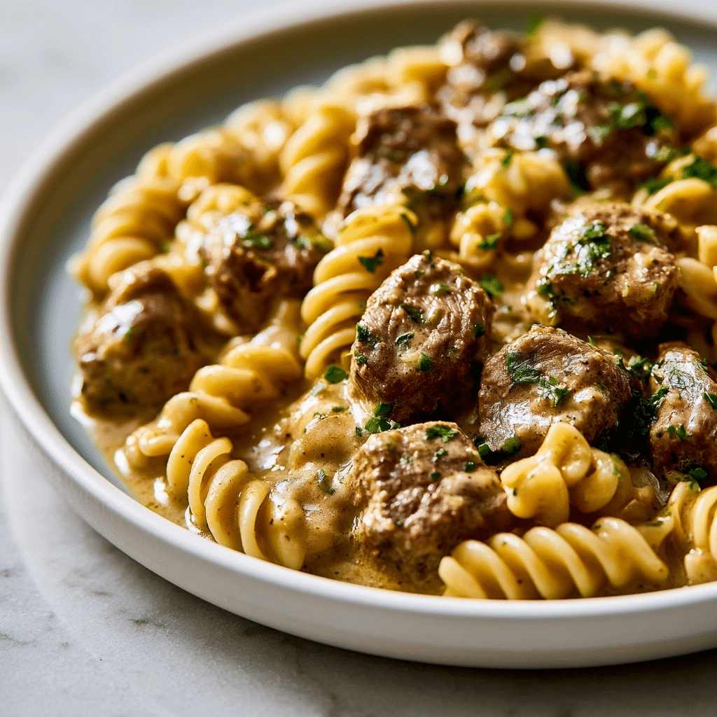 Creamy Garlic Butter Steak Bites with Pasta: Simple Dinner 4 Creamy Garlic Butter Steak Bites with Pasta: Simple Dinner