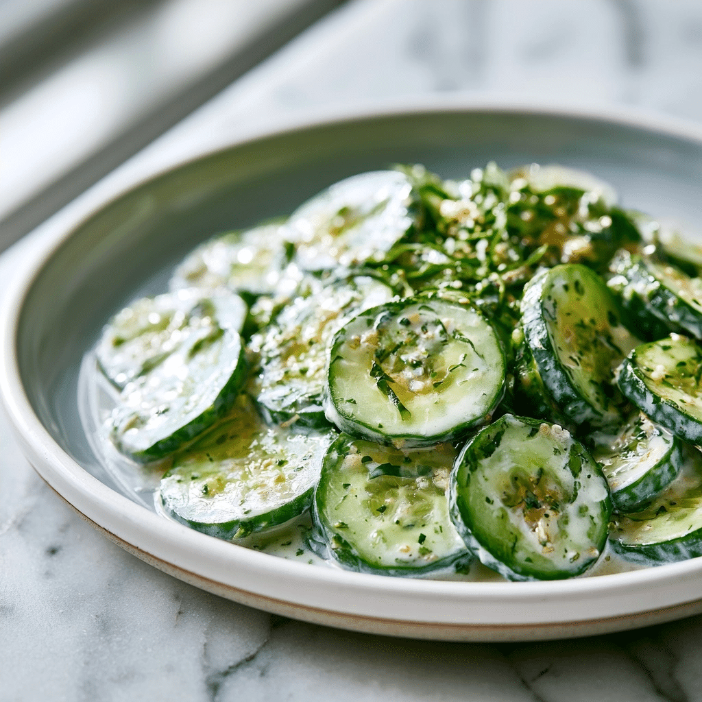 Creamy Asian Cucumber Salad: A Crispy and Vibrant Recipe