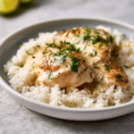 Healthy Coconut Lime Chicken and Rice: Simple Weeknight Meal 6 Healthy Coconut Lime Chicken and Rice: Simple Weeknight Meal