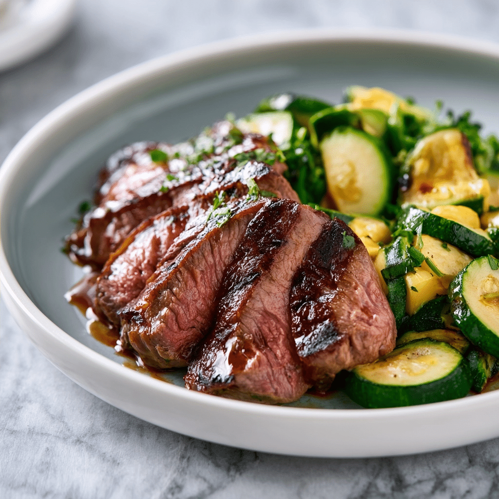 Simple Cozy Grilled Steak Bowl with Zucchini 4 Simple Cozy Grilled Steak Bowl with Zucchini