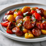 Delicious Honey Garlic Kielbasa & Veggies: A Perfect Sheet Pan Meal 6 Delicious Honey Garlic Kielbasa & Veggies: A Perfect Sheet Pan Meal